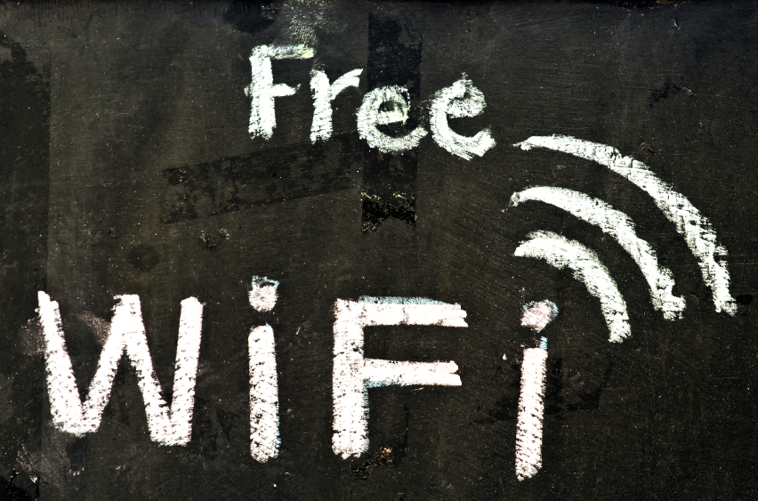 Free wifi symbol