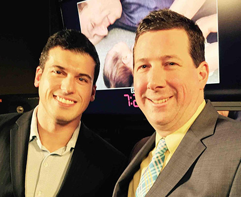 Scott Schober with Geo Benitez