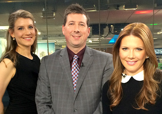 Scott Schober with Trish Regan