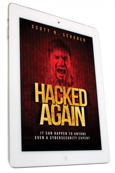 Hacked Again E-Book on iPad