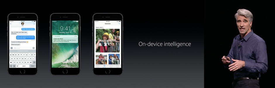 WWDC on device intelligence