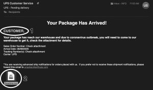 UPS Scam