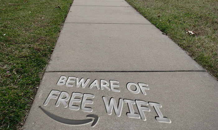beware of free wifi